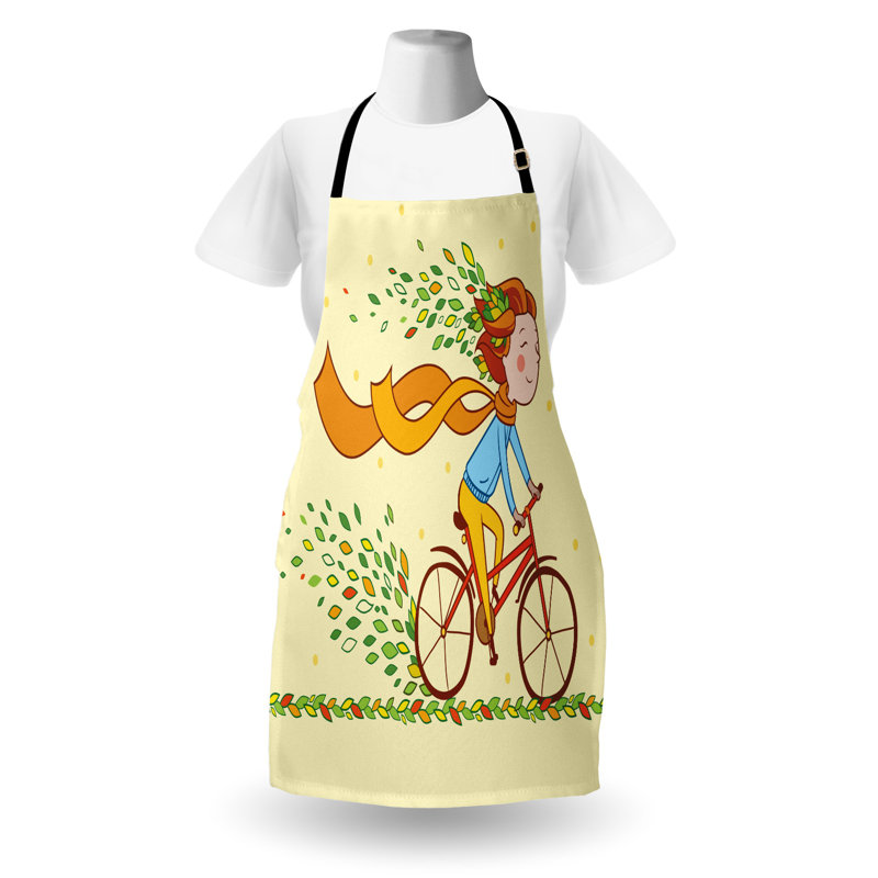 No Pattern Bib Apron
