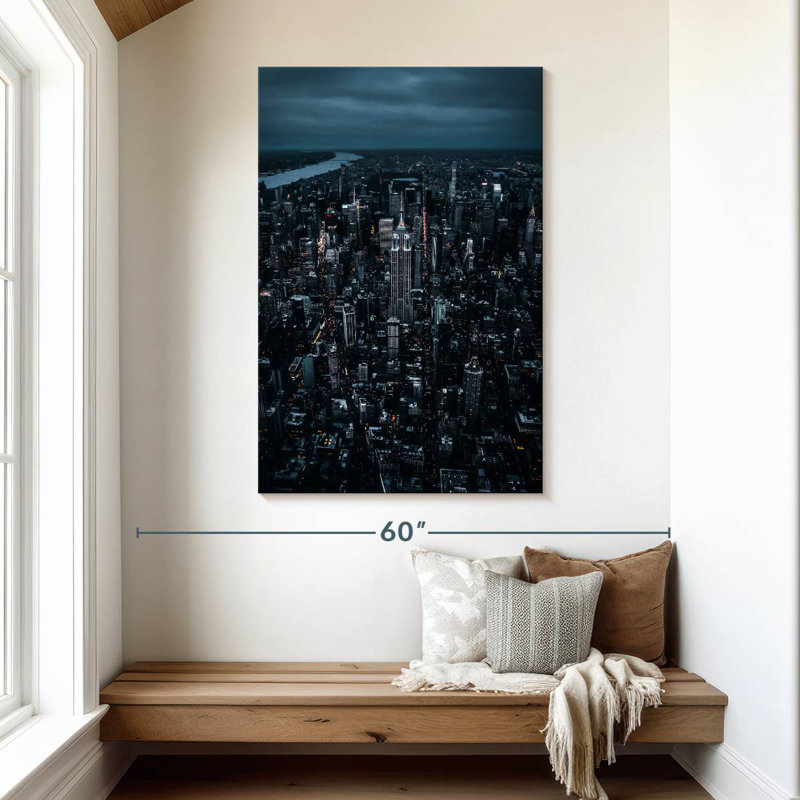 Sireci New York Night Lights, 48" H x 32" W