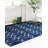 Glam Navy Blue Silver Area Rug-29446806