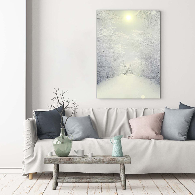 Winter Forest - Wrapped Canvas Print