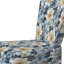 Chaise d'appoint en velours bleu vintage Romance