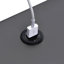 Table de chevet en métal Zander-41500951