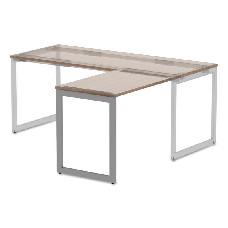 Adjustable Steel O-Leg Table Base for Desks
