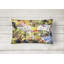 Coussin décoratif intérieur/extérieur rectangulaire