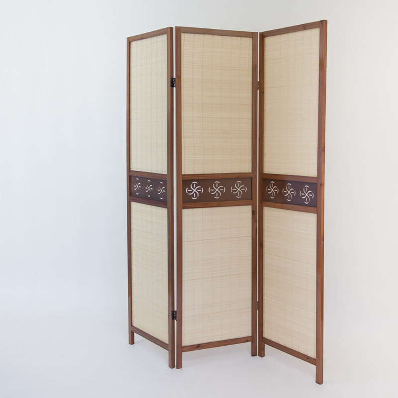 Vickers 130cm W x 175cm H 3 - Panel Folding Room Divider