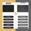 Tapis de salle de bain Black Stone