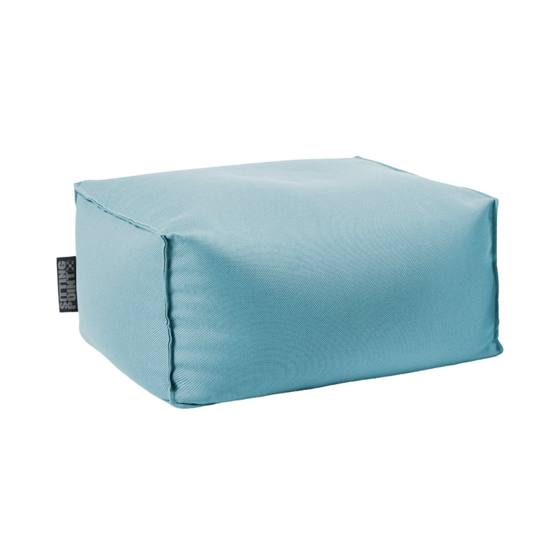 Chamonix Indoor/Outdoor Beanbag Pouf/Ottoman, Oceania