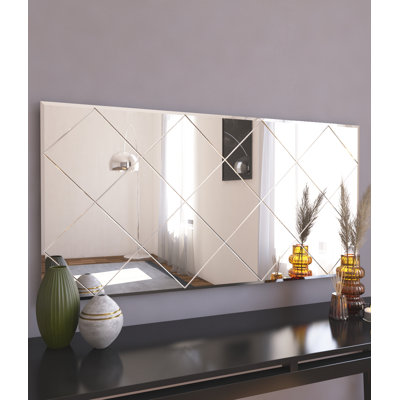 Spiegel Quincie Karo Design 60x120cm