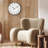 Avannah 15.75" Quartz Wall Clock