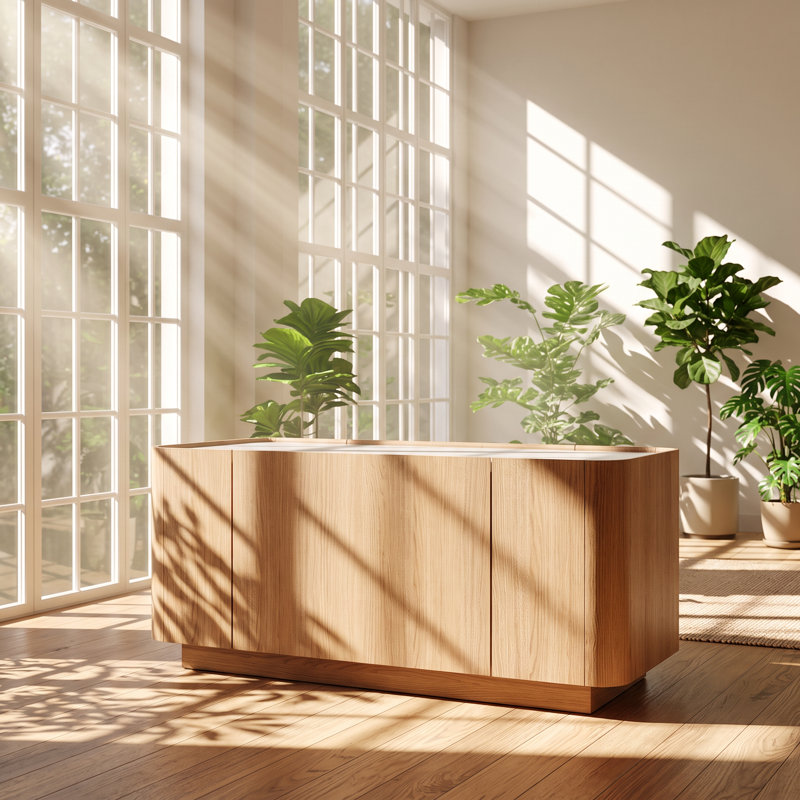 Tempered Glass Top Coffee Table