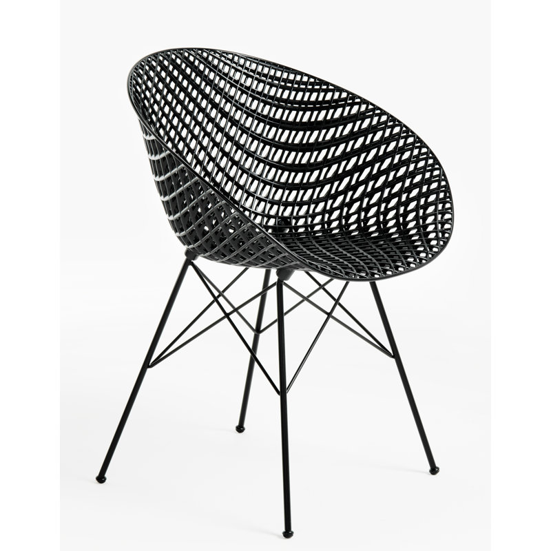 Smatrik Arm Chair, Black, Black