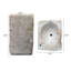 SWANTIME 16.54'' Solid Surface Bathroom Sink