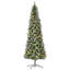 Arbre de Noël artificiel régulier (double) avec aiguilles blanches