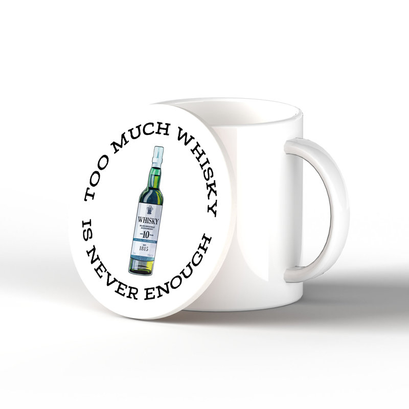 Kana Ceramic Round 1 Piece Coaster
