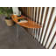 Sage Demilune Sofa Table With Metal Legs