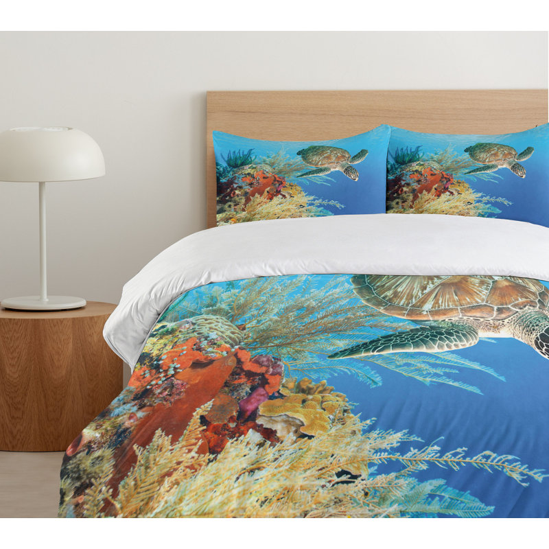 Coastal Duvet Cover, Queen