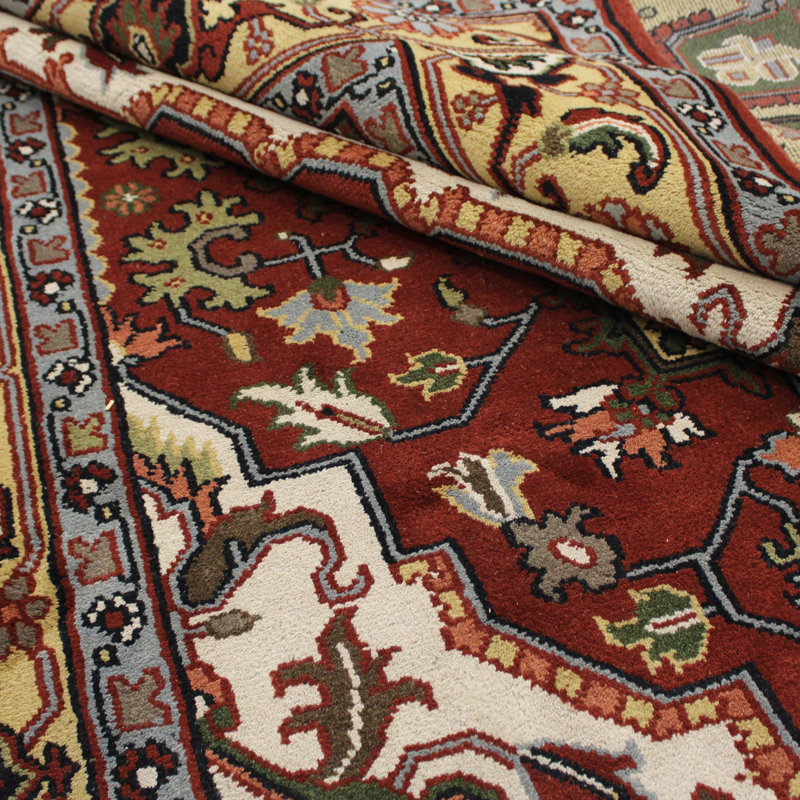 9'X12' Oriental Area Rug in Red