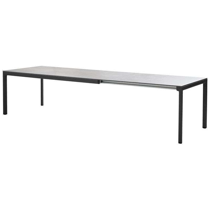 Drop Outdoor Dining Table, Lava Gray, Gray