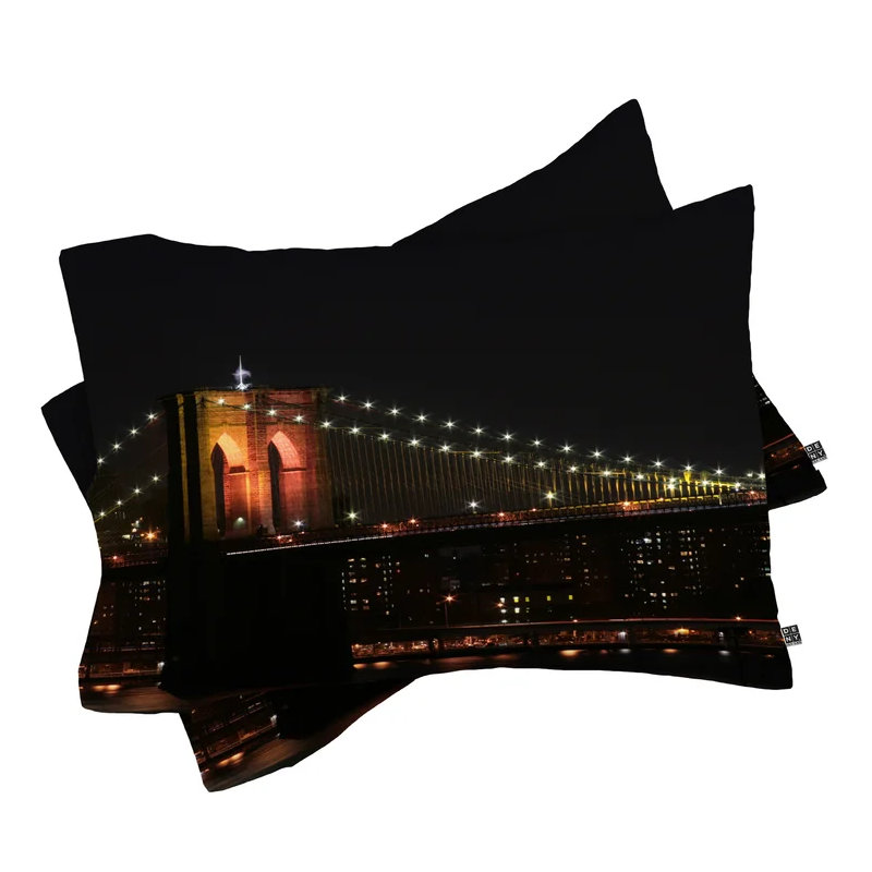 Brooklyn bridge 2 taie d’oreiller Leonidas Oxby, Standard