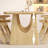 Japanese style solid wood dining table set