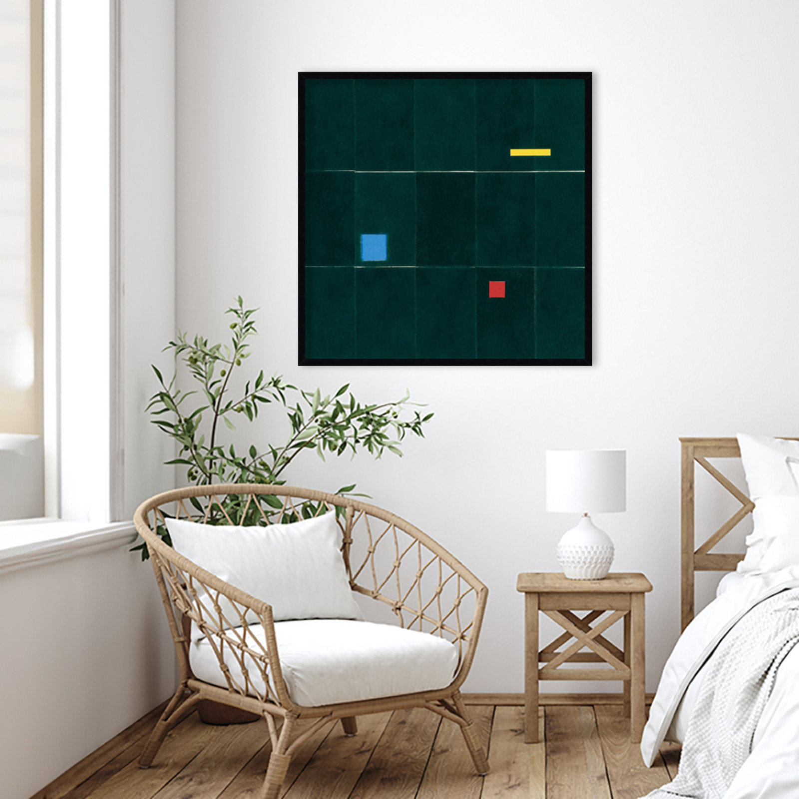 Kitchen Scourers Print by Alex Dunn, Black, 33" H x 33" W x 1" D