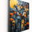 Cityscape Exquisite Blue II - Cityscapes Modern Wall Clock-99631452