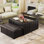 Table basse avec banc de rangement Lift Up