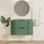Meuble-lavabo moderne avec tiroirs divisés, fermeture en douceur et ligne verticale - montage mural 24 po et 30 po et 36 po (sans lavabo)-1616599323-1616599317
