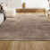 Asami Solid Low-Pile Beige Rug