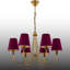 Lustre luxueux 6 lumières