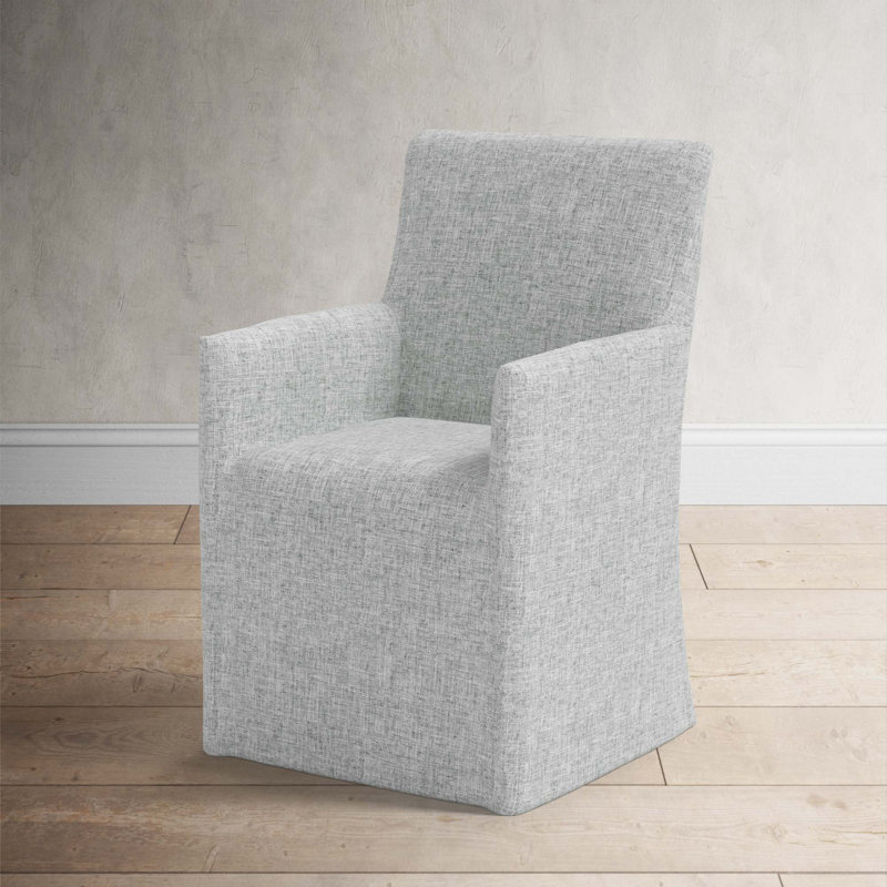 Chaise Ivika, Lin texturé pierre ponce Zuma