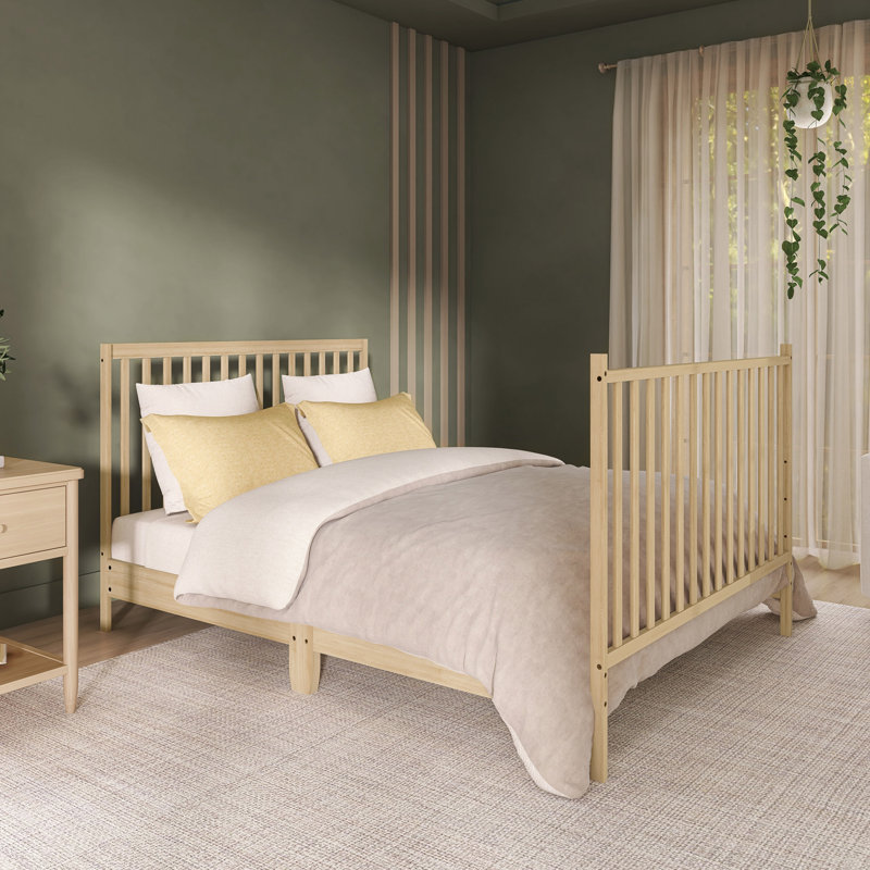 Lit de bébé convertible Synergy, Naturel