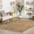 Werts Handmade Tufted Farmhouse Jute Tasseled Brown Rug-1846890492