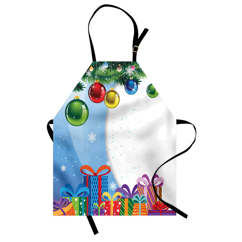 Christmas No Pattern Bib Apron