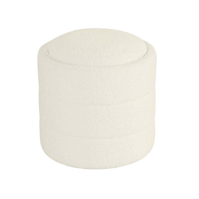 Nachita Upholstered Storage Round Ottoman