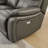 64.5''Wide Genuine Leather Pillow Arms Power Reclining Loveseat With USB Charger and Ergonomics Backrest-868844689