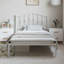 Structure de lit en métal Camyria, acier robuste, sans matelas-664037228-664037227