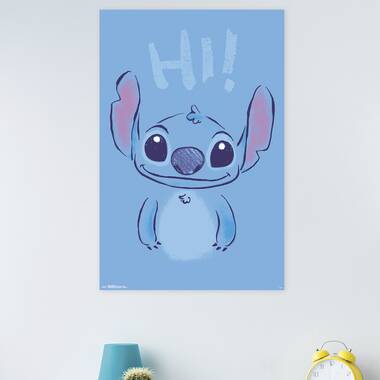 Drawings To Paint & Colour Lilo And Stitch - Print Design 013