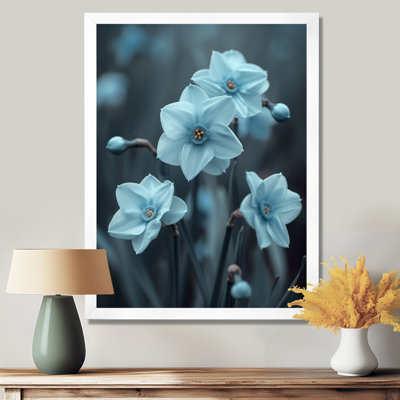 Monochromes Whimsy Wonderland Daffodils I - Daffodils Wall Art Living Room
