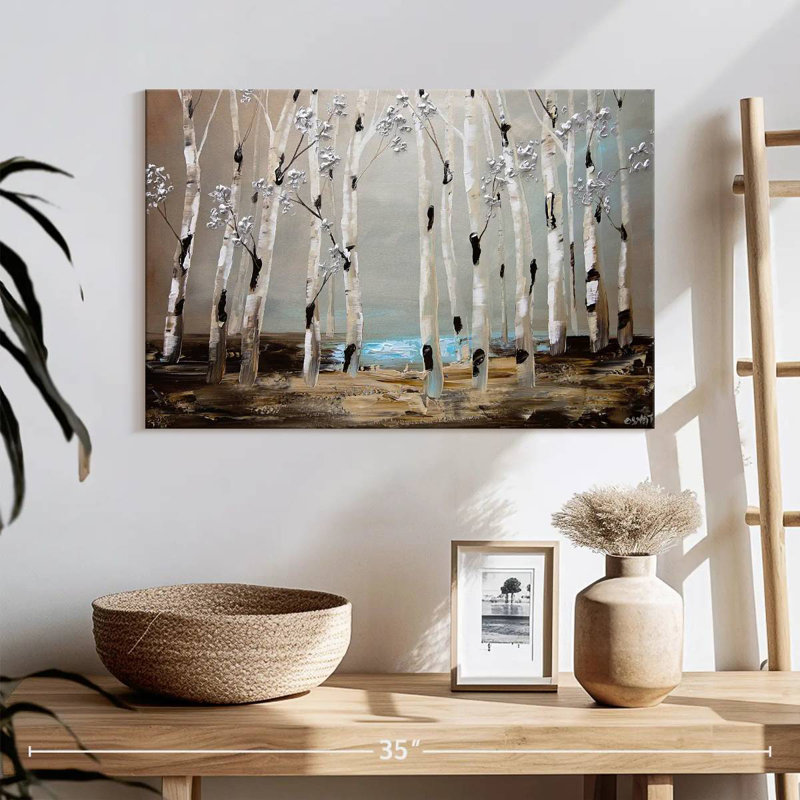By The Pond, 16" H x 24" W