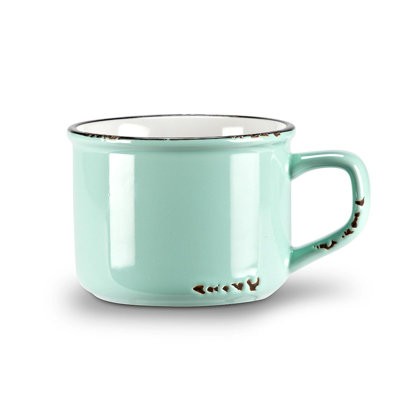 Tasse à cappuccino émaillée Naniouni