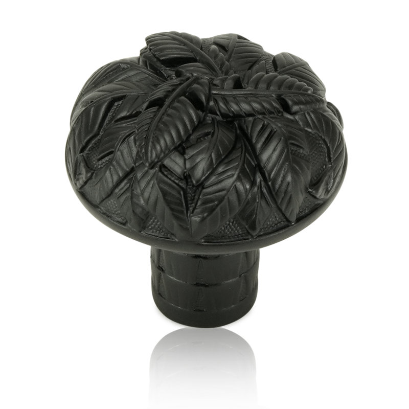 KEY LARGO KNOB MUSEUM FINISH, Black