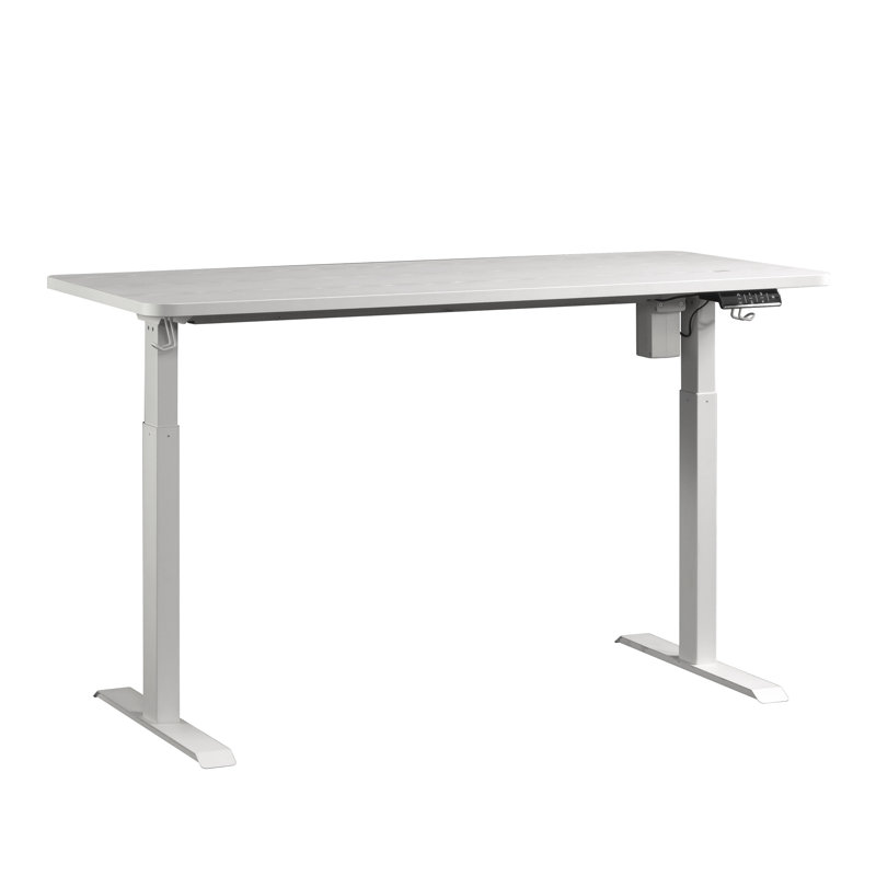 Bureau pour travailler debout, H 28,35 po x l 59,84 po x P 26,77 po, Blanc