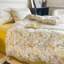 Polyester Floral Duvet Cover with Pillowcases