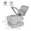 Siège de toilette allongé d'une seule pièce 2,6 GPF inclus