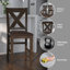 Tabouret de comptoir 24,5 po Demmer Spencer