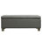 51 Inch Faux Leather Rectangle Storage Ottoman-825615988