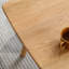 Centre de table Table basse 100% plateau en bois massif avec plateau et plateau de table basse Largeur 120 x profondeur 56 x hauteur 45 cm Bureau d'étude Facile à assembler Bois naturel avec tablette de rangement