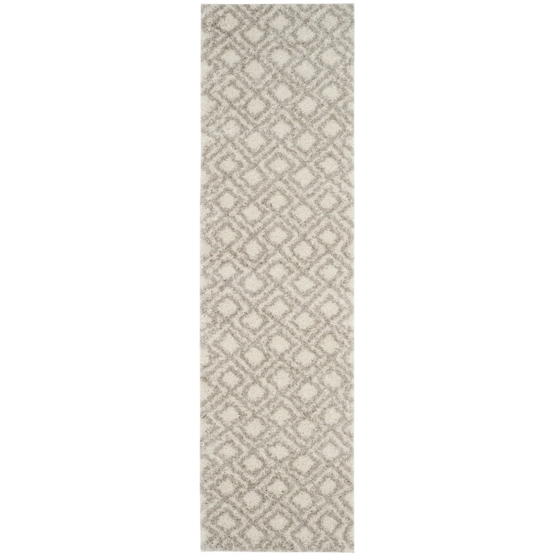 Queensbury Geometric Hand Woven Area Rug, Runner 69 x 244 cm