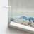 Seaside Umbrella Harmony I Rolled Canvas Print,-2042751014-2042751022-2029984185